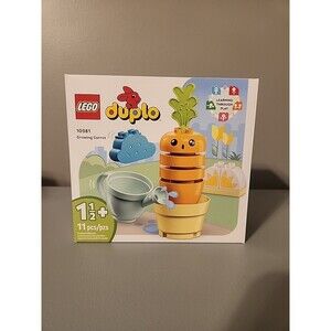 LEGO DUPLO: Growing Carrot (10981) Preschool Building Toy NIB 11 Piece Garden